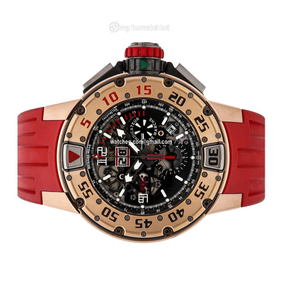 Richard Mille RM 032 Mens watch Unisex Automatic Rose gold RM 032 RG 2