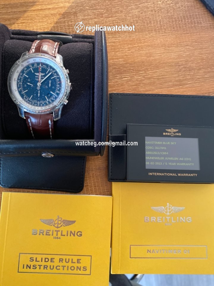 Breitling Navitimer 01 Mens watch Unisex Automatic Steel AB0125 2