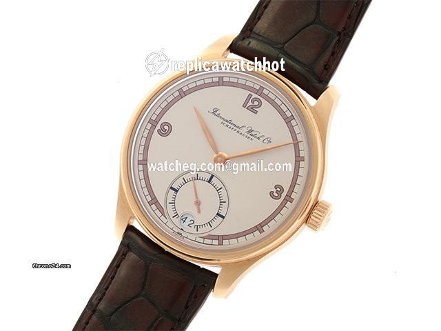 IWC Portuguese Hand-Wound Mens watch Unisex Manual winding Red gold IW510206 2