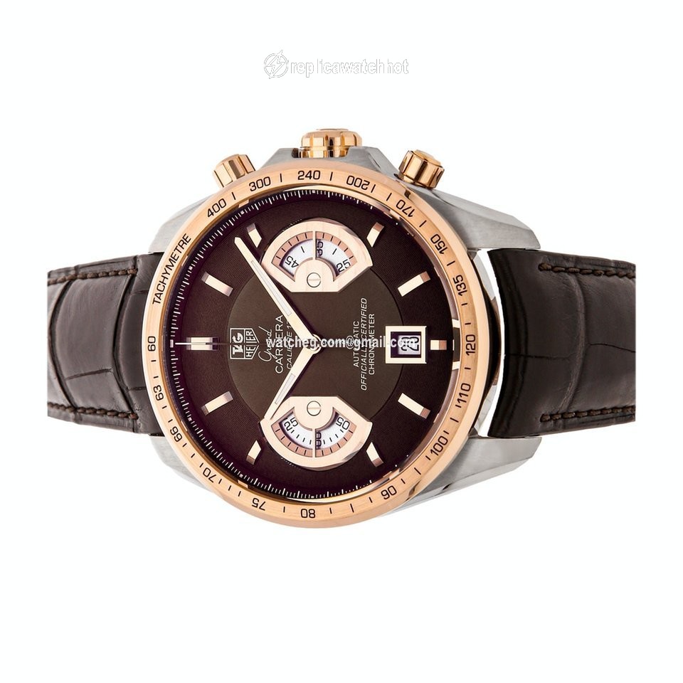 TAG Heuer Grand Carrera Mens watch Unisex Automatic Steel CAV515C.FC6231 2