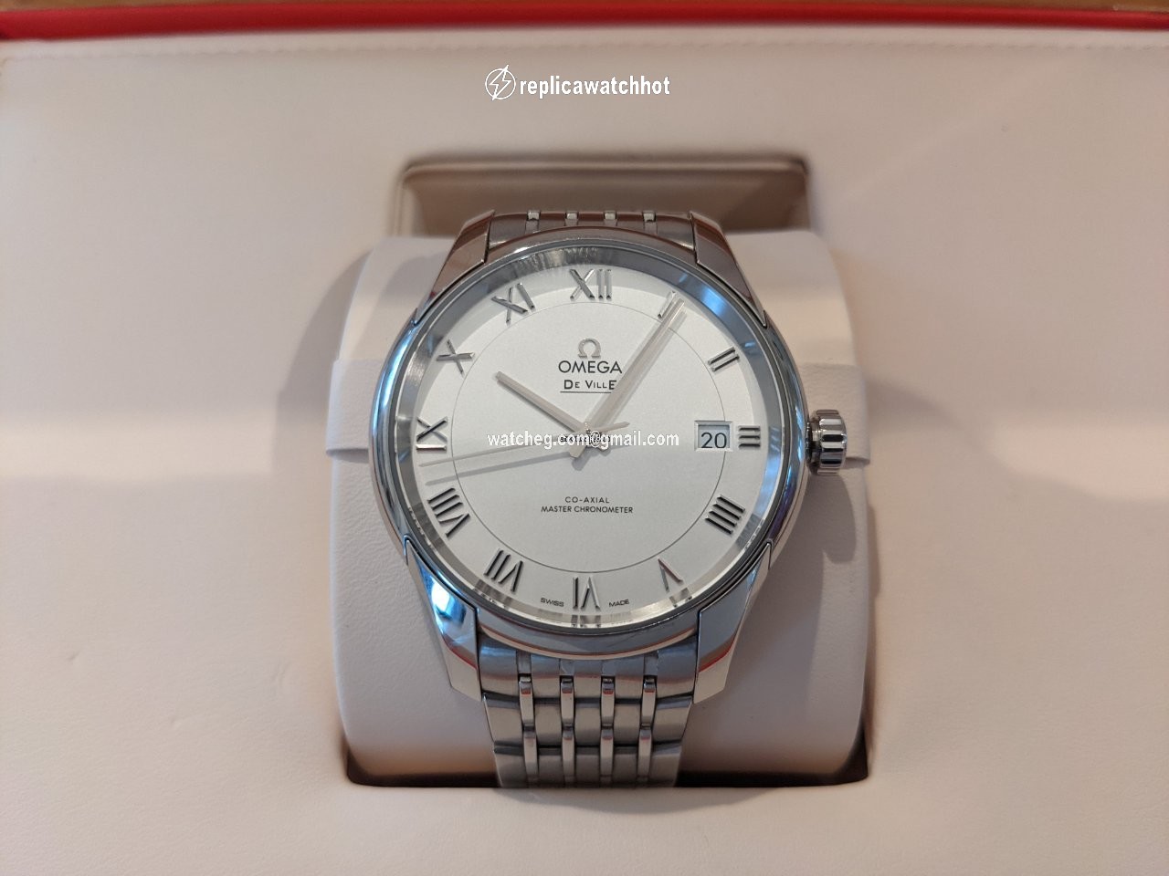 Omega De Ville Hour Vision Mens watch Unisex Automatic Steel 433.33.41.21.03.001 2