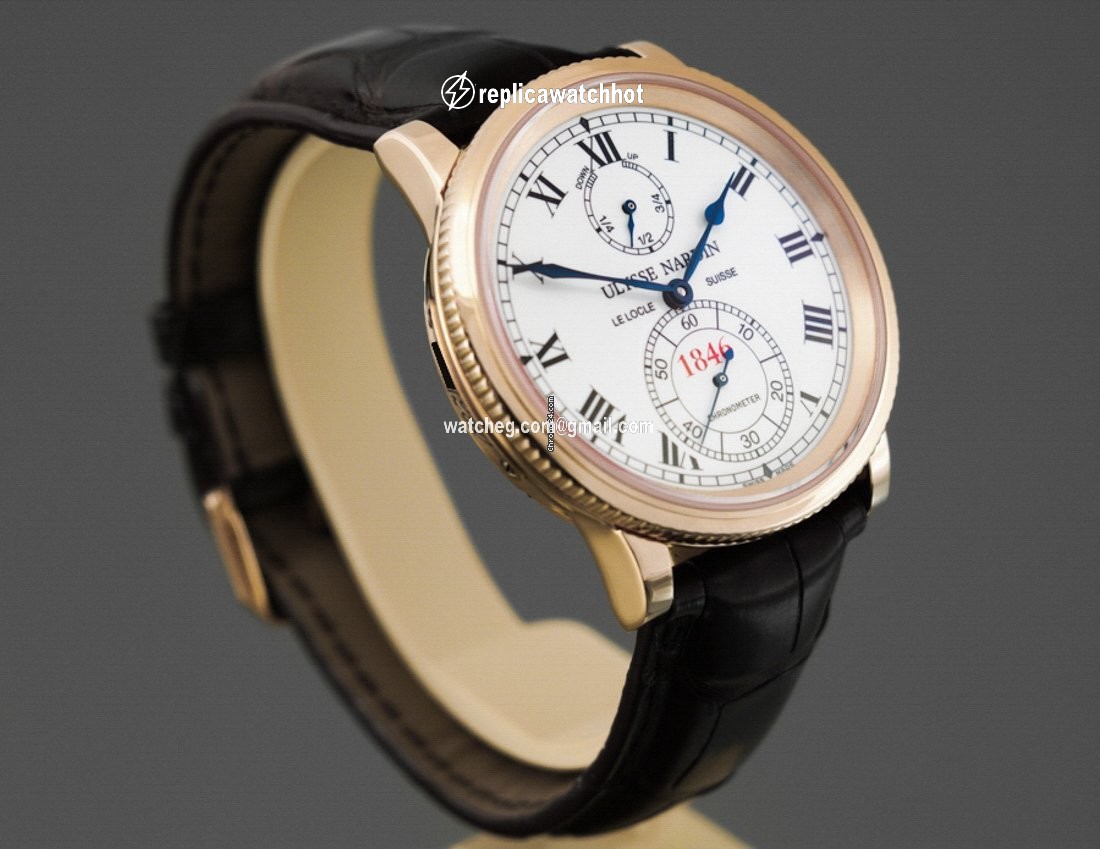 Ulysse Nardin Mens watch Unisex Automatic Rose gold 266-22 2