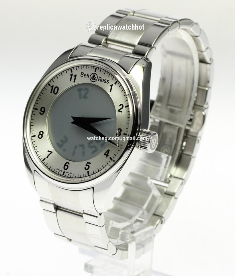 Bell & Ross Mens watch Unisex Quartz Steel 100S 2