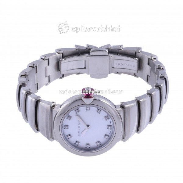 Bulgari Lucea Quartz Steel LU28WSS 12 2
