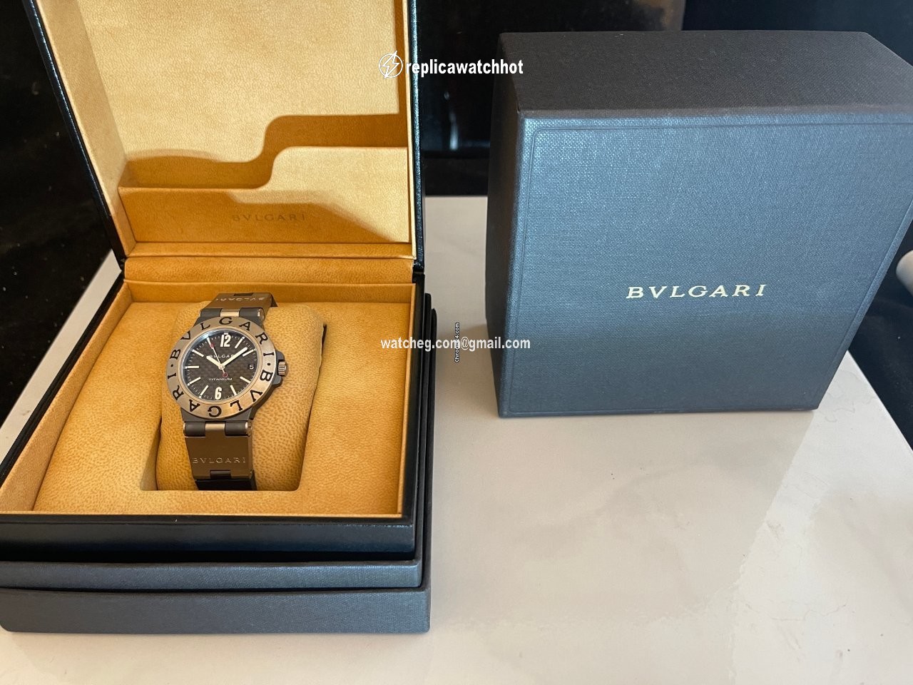 Bulgari Diagono Mens watch Unisex Automatic Titanium TI 38 TA 2
