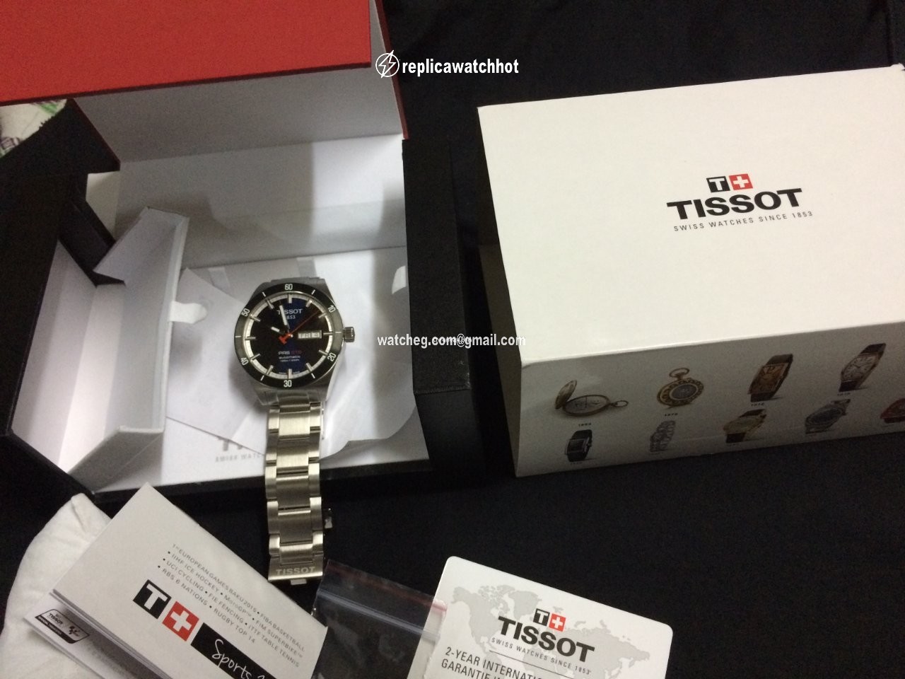 Tissot PRS 516 Mens watch Unisex Automatic Steel T044.430.21.041.00 2