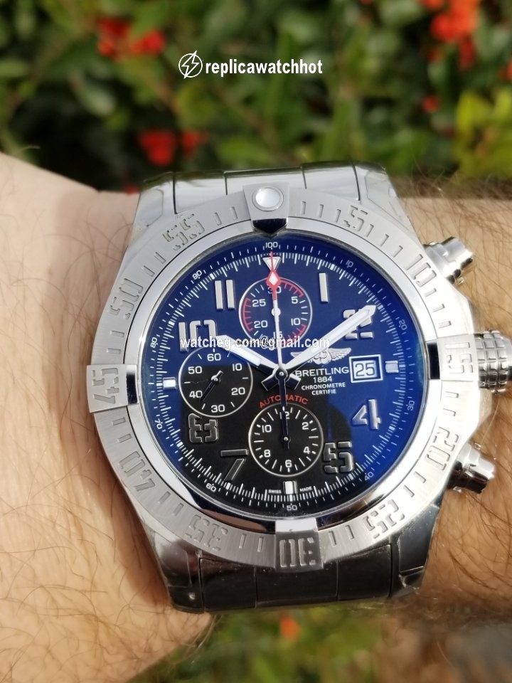 Breitling Super Avenger II Mens watch Unisex Automatic Steel A13371111B2A1 2
