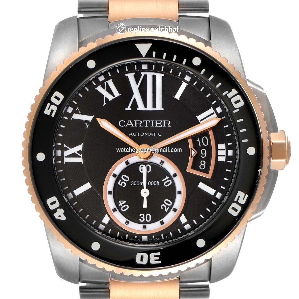 Cartier Calibre de Cartier Diver Mens watch Unisex Automatic Steel W7100054 2