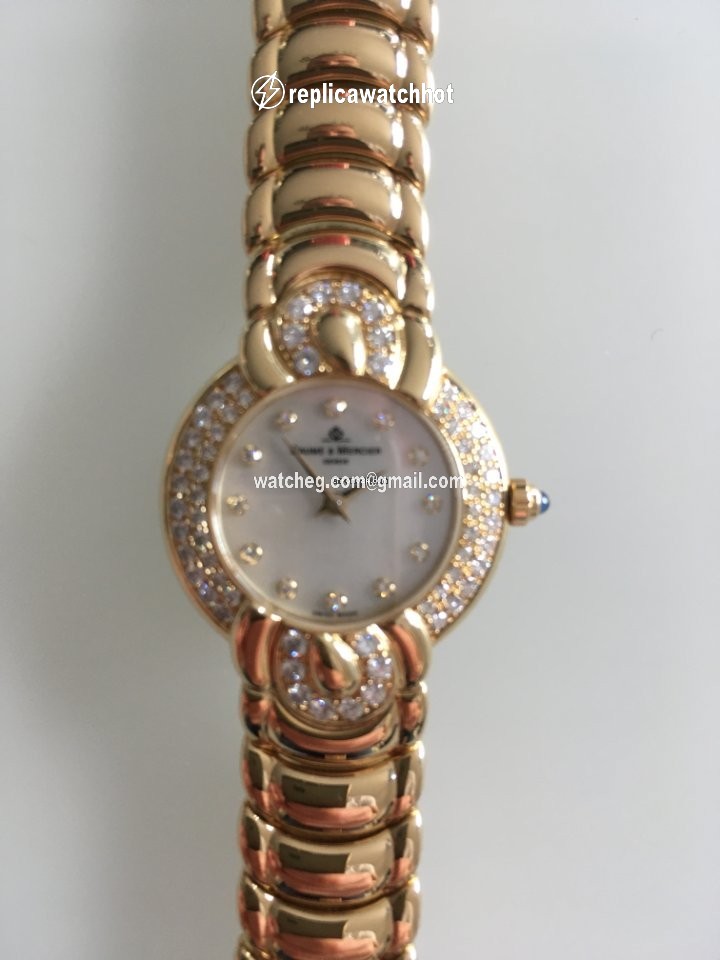 Baume & Mercier Womens watch Quartz Gold Steel MVD035067 2