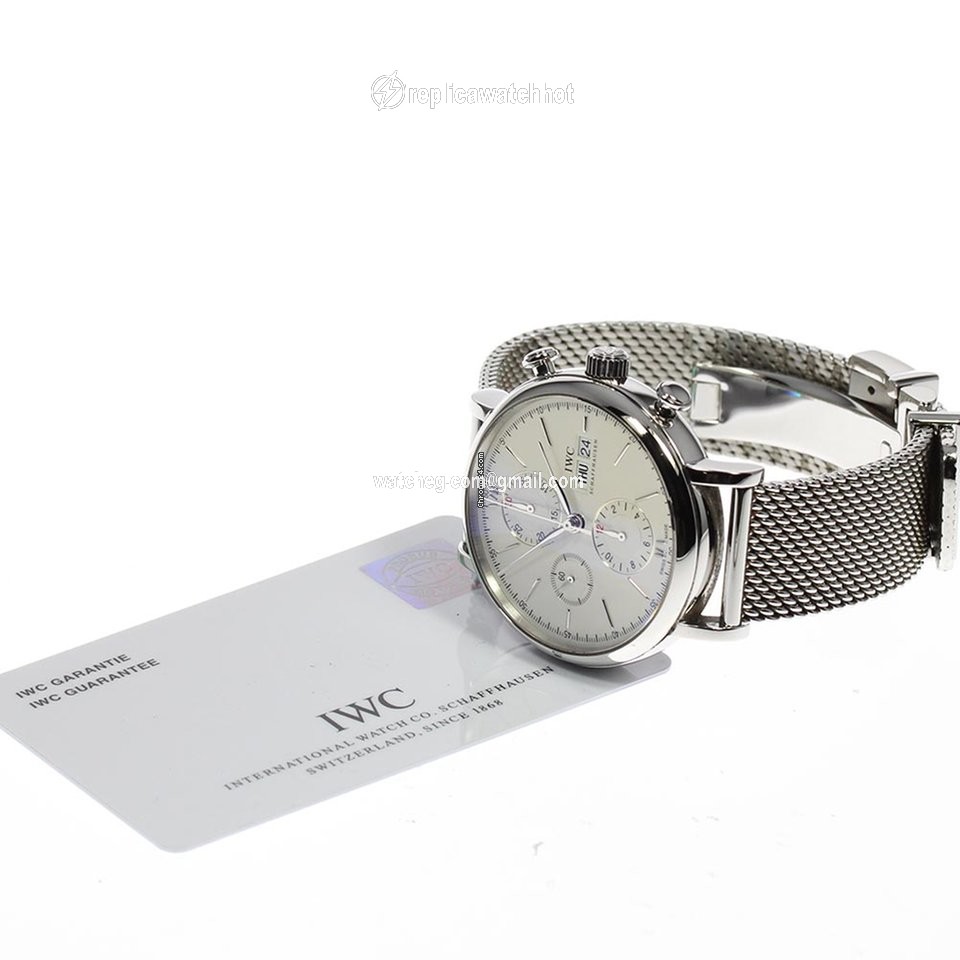 IWC Portofino Chronograph Mens watch Unisex Automatic Steel IW391005 2