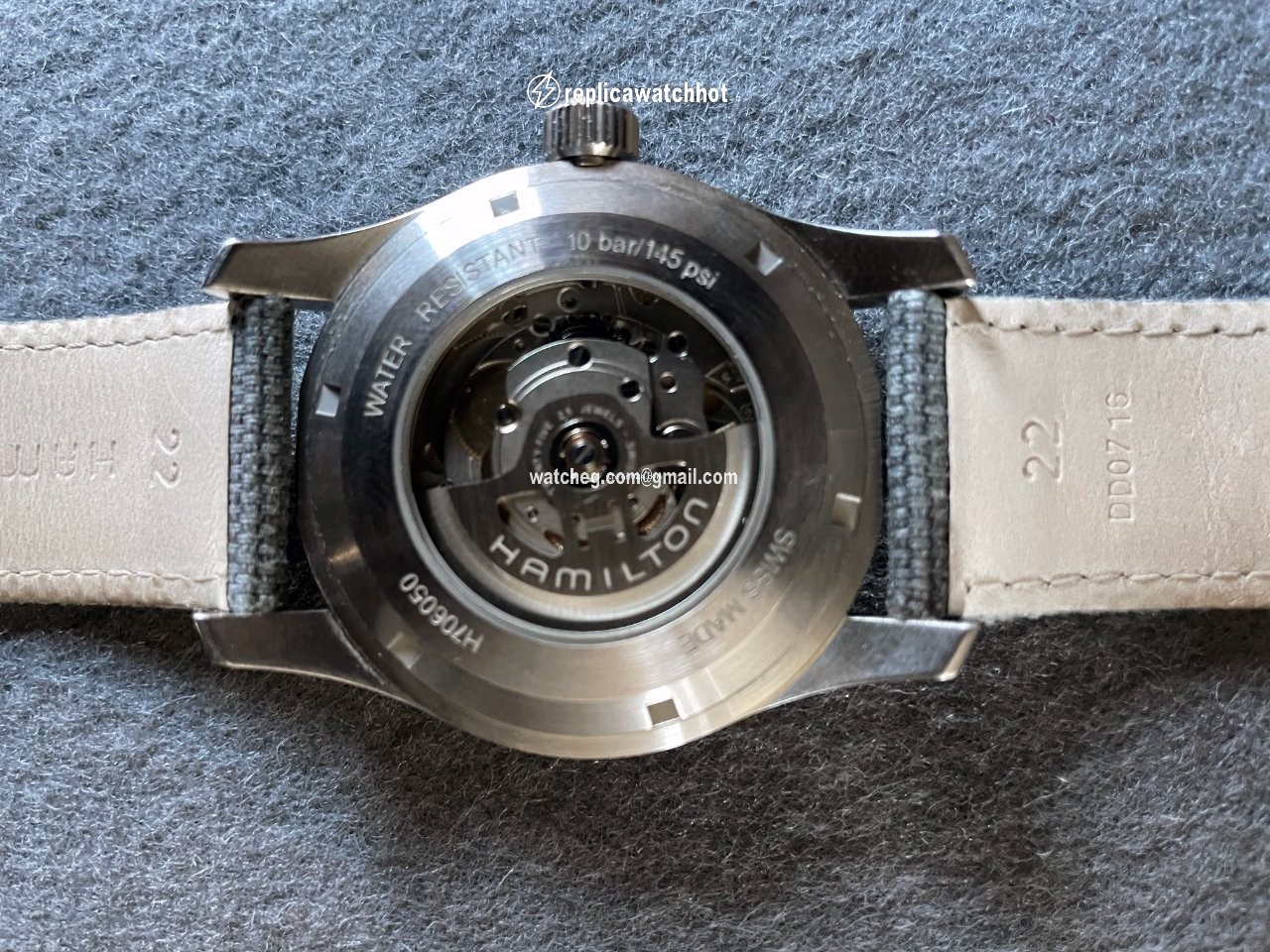 Hamilton Khaki Field Mens watch Unisex Automatic Steel H70605943 2