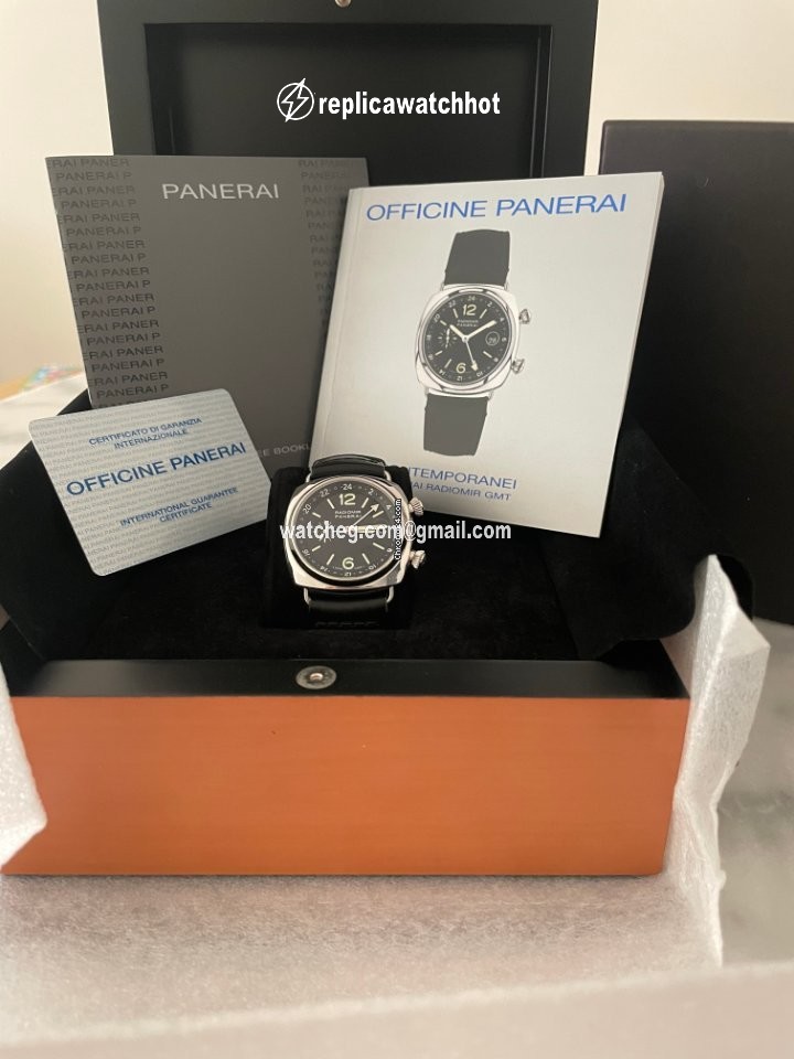 Panerai Radiomir GMT Mens watch Unisex Automatic Steel PAM 00184 2