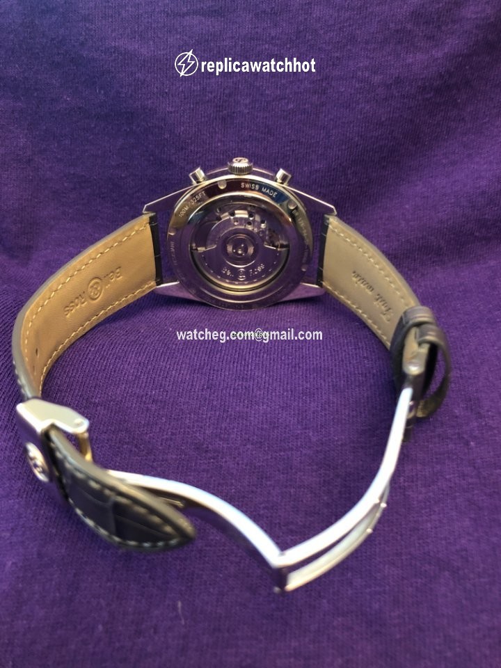 Bell & Ross Vintage Mens watch Unisex Automatic Steel BRG126-WH-ST SCR 2