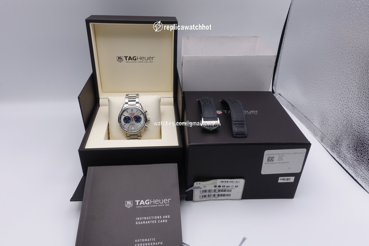 TAG Heuer Carrera Calibre 17 Mens watch Unisex Automatic Steel CV5111.FC6335 2