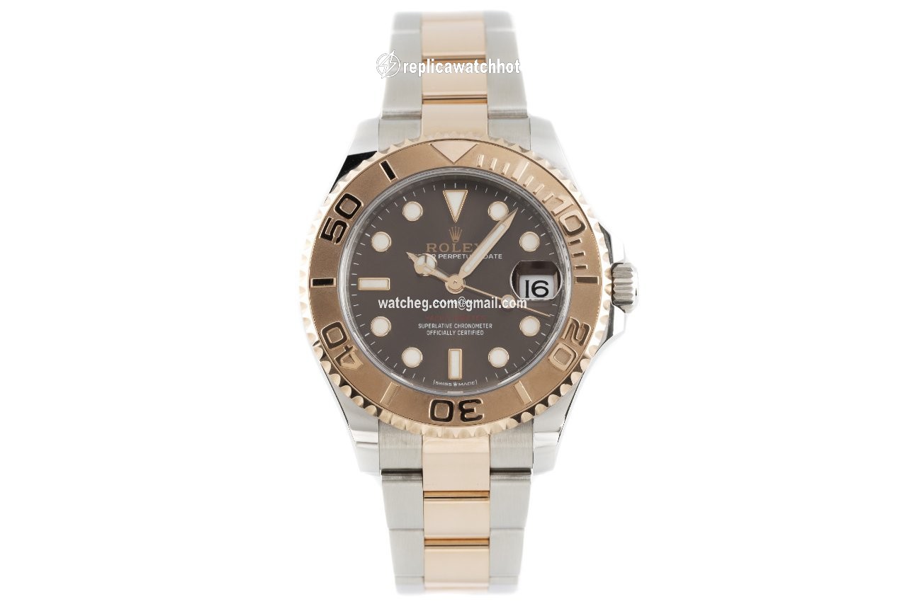 Rolex Yacht-Master 37 Mens watch Unisex Gold Steel Automatic 268621 2