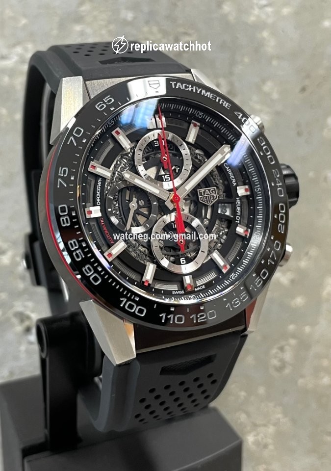 TAG Heuer Carrera Calibre HEUER 01 Mens watch Unisex Automatic Steel CAR2A1Z-0 2