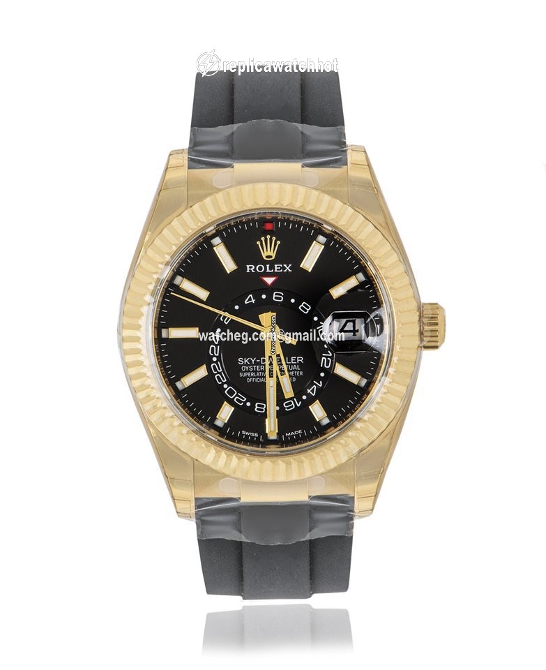 Rolex Sky-Dweller Mens watch Unisex Yellow gold Automatic 326238 2
