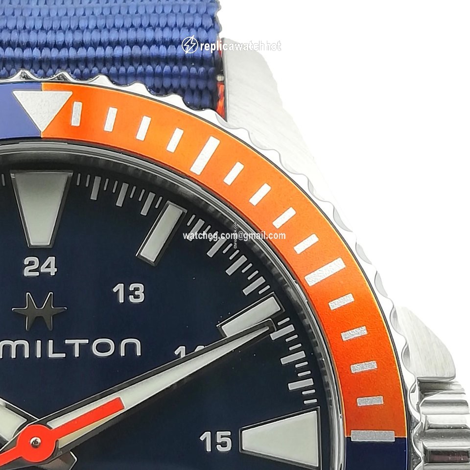 Hamilton Khaki Navy Scuba Mens watch Unisex Automatic Steel H82365941 2
