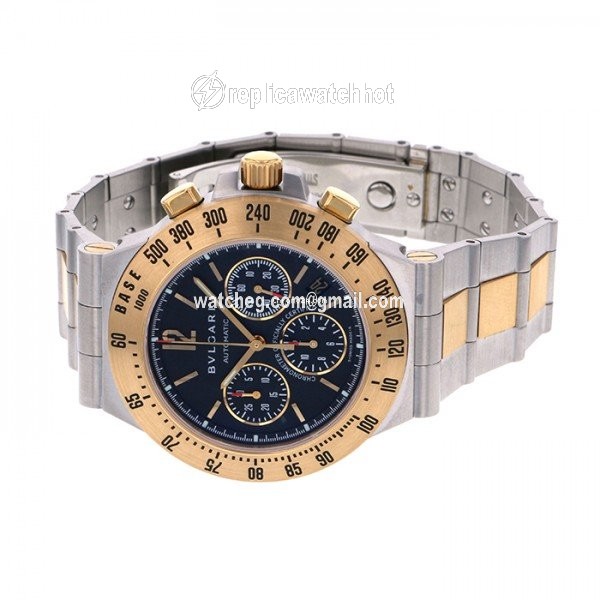 Bulgari Diagono Automatic Gold Steel CH40SGDTA 2
