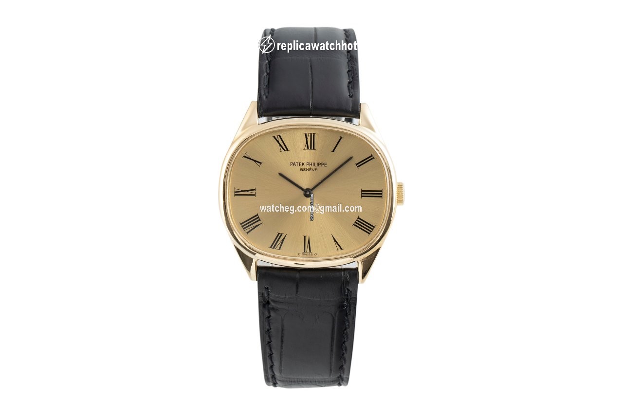 Patek Philippe Golden Ellipse Mens watch Unisex Manual winding Yellow gold 3845 2