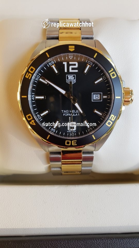 TAG Heuer Formula 1 Quartz Mens watch Unisex Quartz Gold Steel WAZ1121.BB0879 2