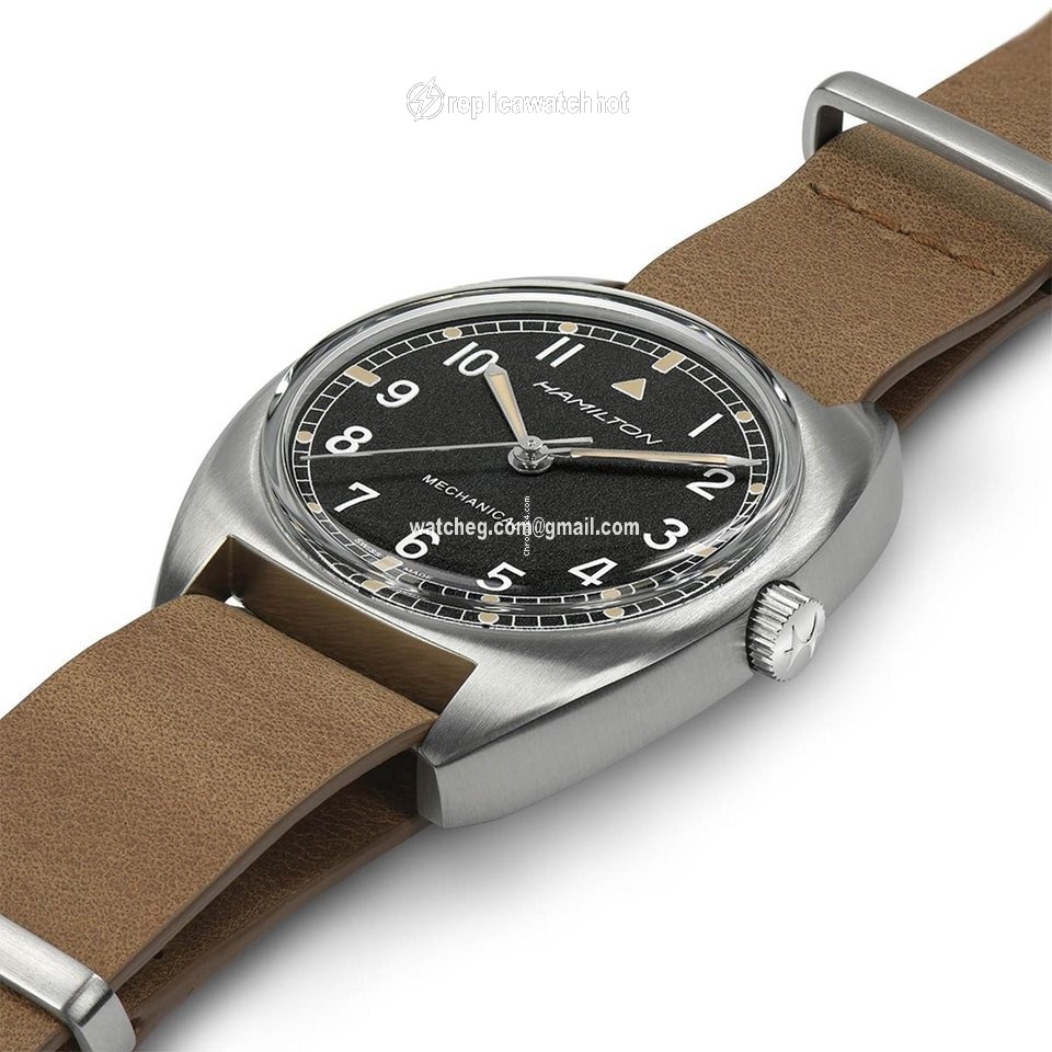 Hamilton Khaki Pilot Pioneer Mens watch Unisex Automatic Steel H76419531 2
