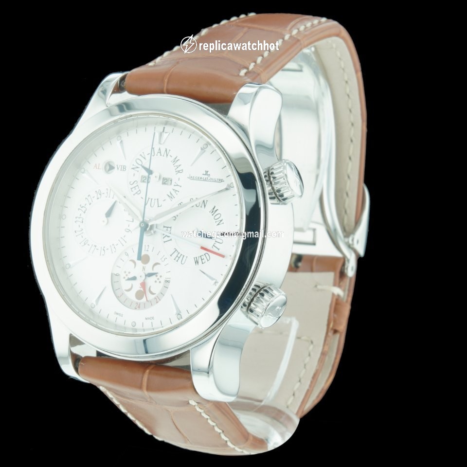 Jaeger-LeCoultre Master Grand Reveil Mens watch Unisex Automatic Steel 163842A  149.8.95 2