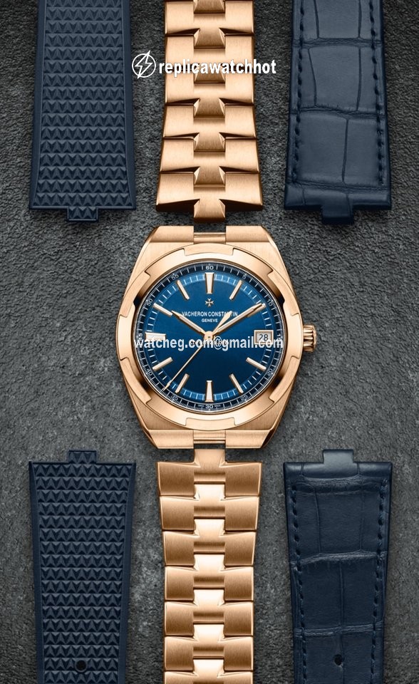 Vacheron Constantin Overseas Mens watch Unisex Automatic Rose gold 4500V 110R-B705 2