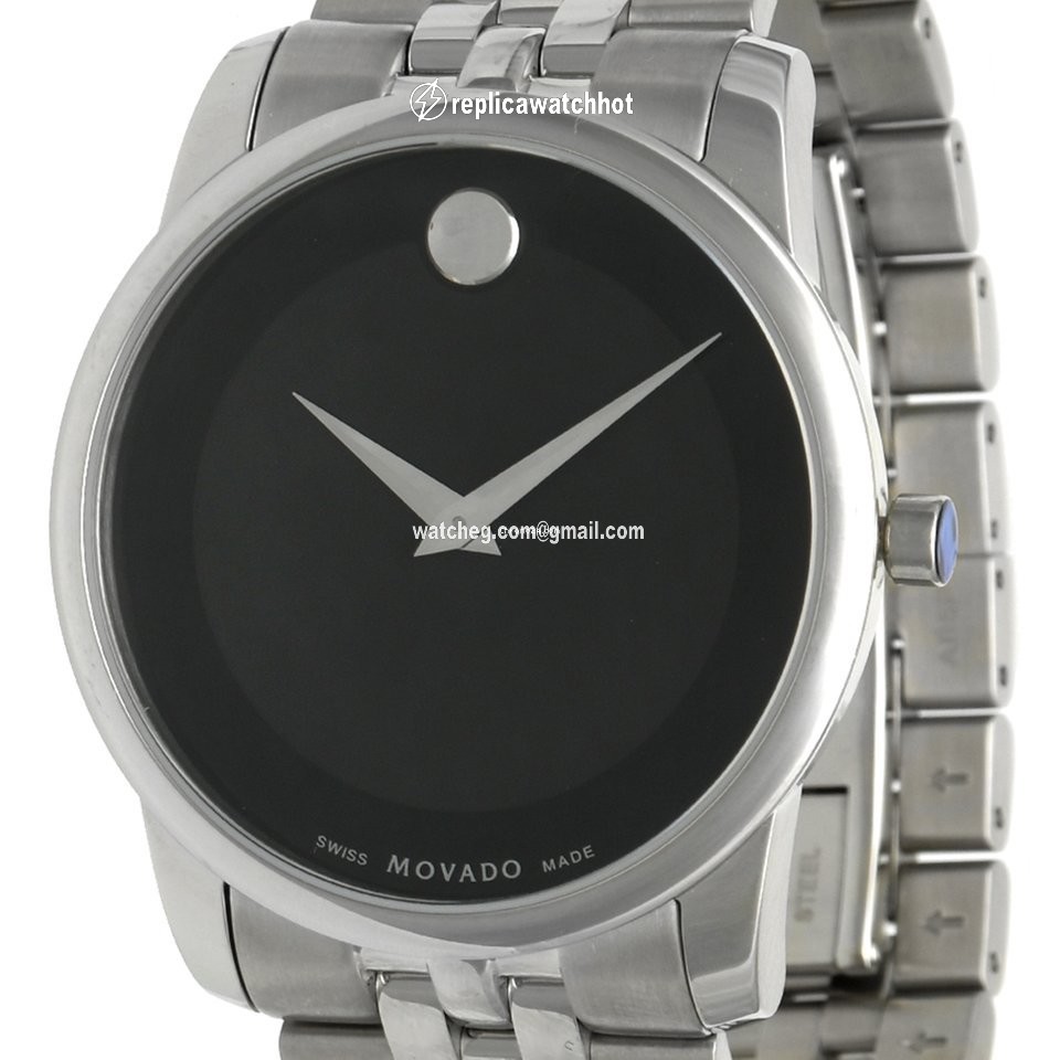 Movado Museum Mens watch Unisex Quartz Steel 0606504 2