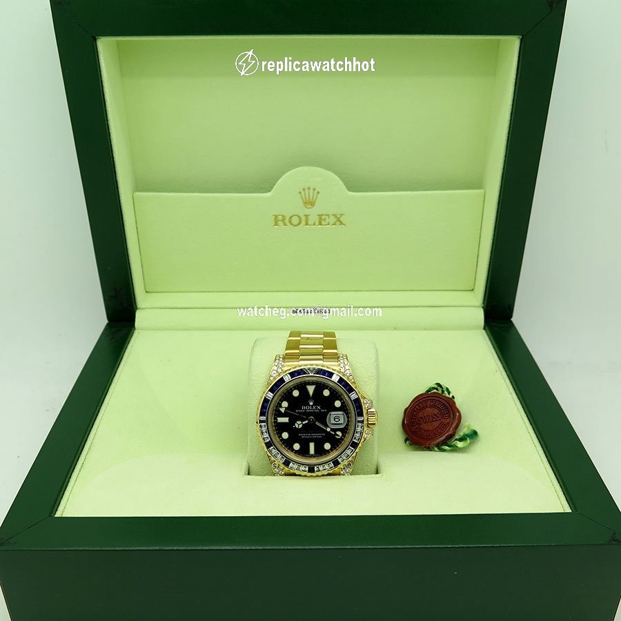 Rolex GMT-Master II Mens watch Unisex Yellow gold Automatic 116758 2