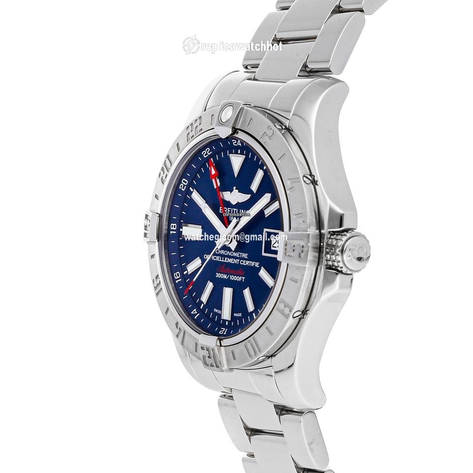 Breitling Avenger II GMT Mens watch Unisex Automatic Steel A3239011 C872 2