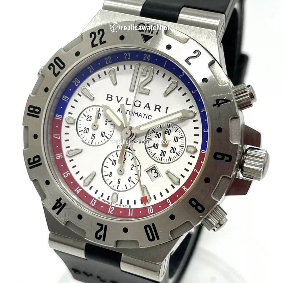 Bulgari Diagono Mens watch Unisex Automatic Steel GMT40SFB 2