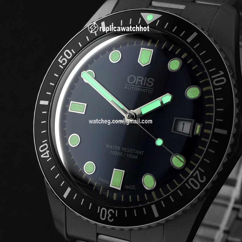 Oris Divers Sixty Five Mens watch Unisex Automatic Steel 01 733 7720 4055-07 8 21 18 2