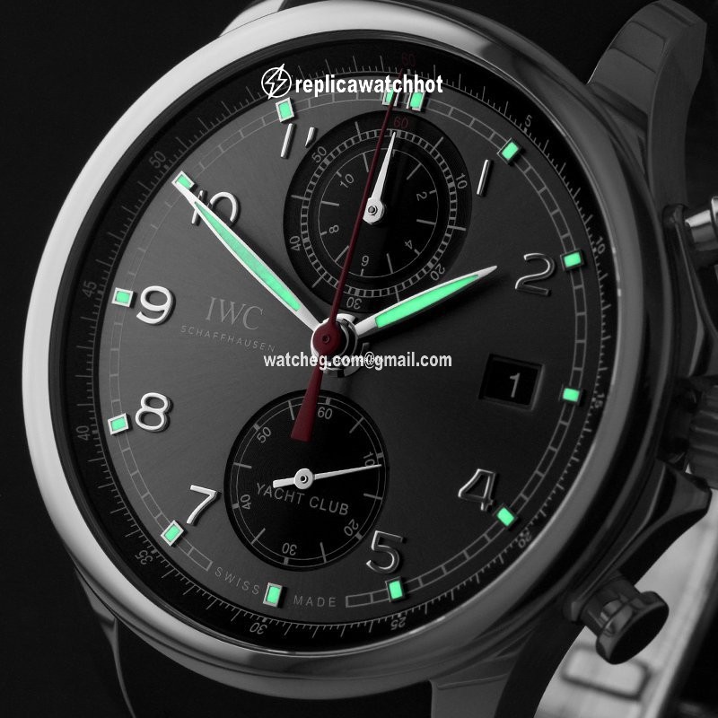 IWC Portuguese Yacht Club Chronograph Mens watch Unisex Steel IW3905-03 2