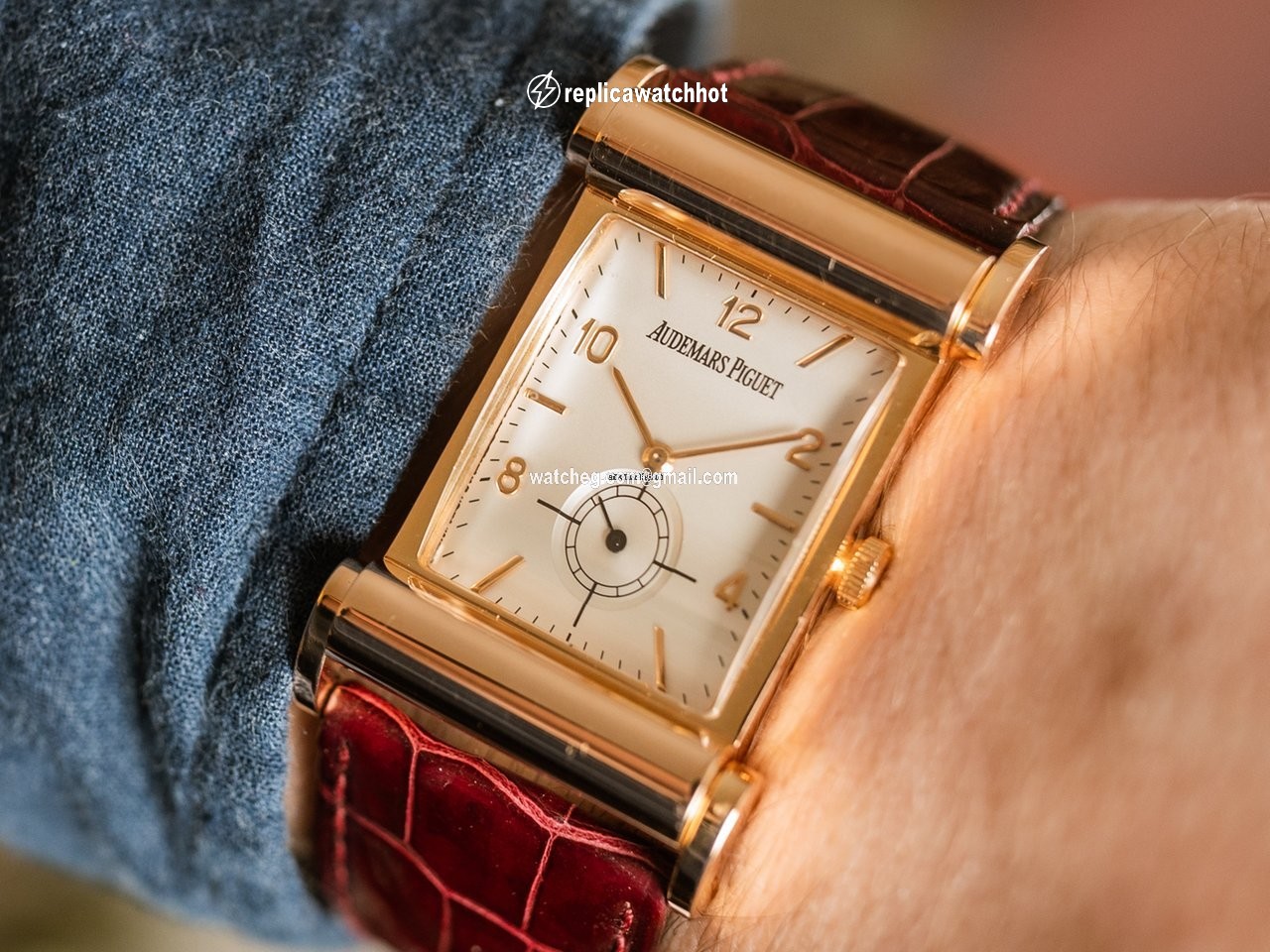 Audemars Piguet Mens watch Unisex Manual winding Rose gold 14934OR 2