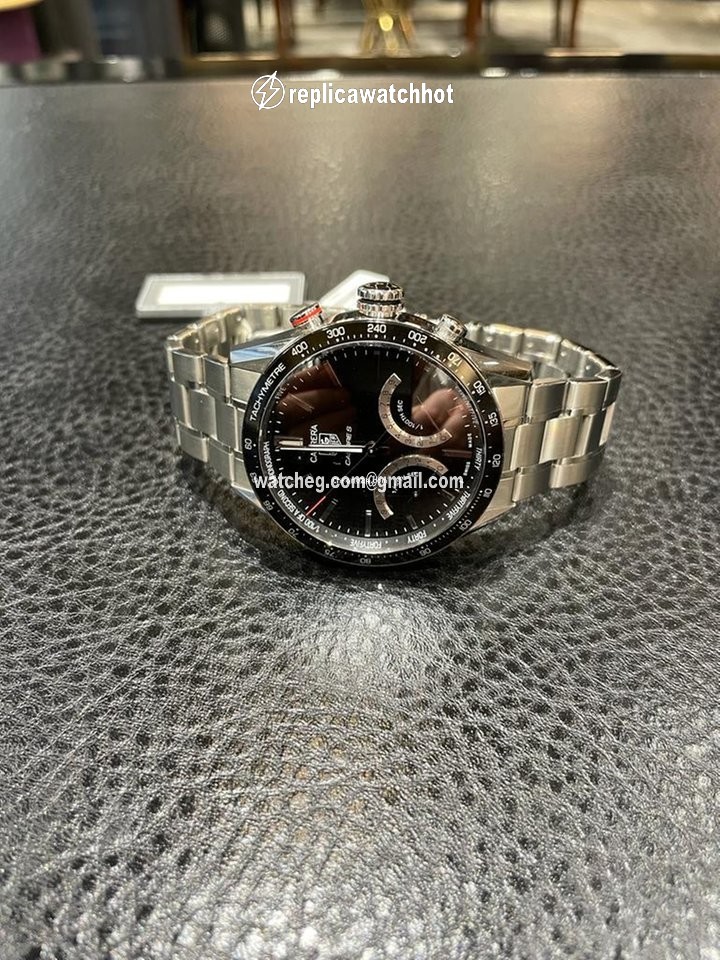 TAG Heuer Carrera Mens watch Unisex Quartz Steel CV7A12.BA0795 2