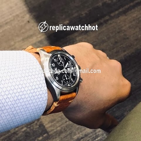 IWC Pilot Chronograph Mens watch Unisex Automatic Steel IW3706 2