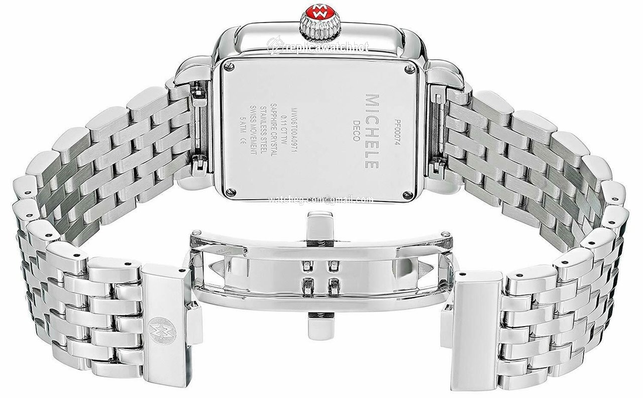 Michele Deco Quartz Steel MWW06X000036 2