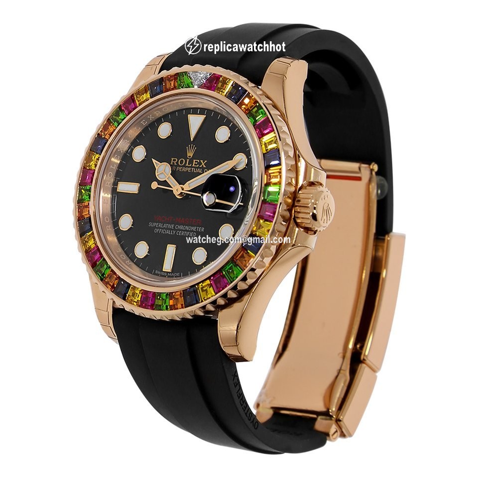 Rolex Yacht-Master 40 Mens watch Unisex Rose gold Automatic 116695SATS 2