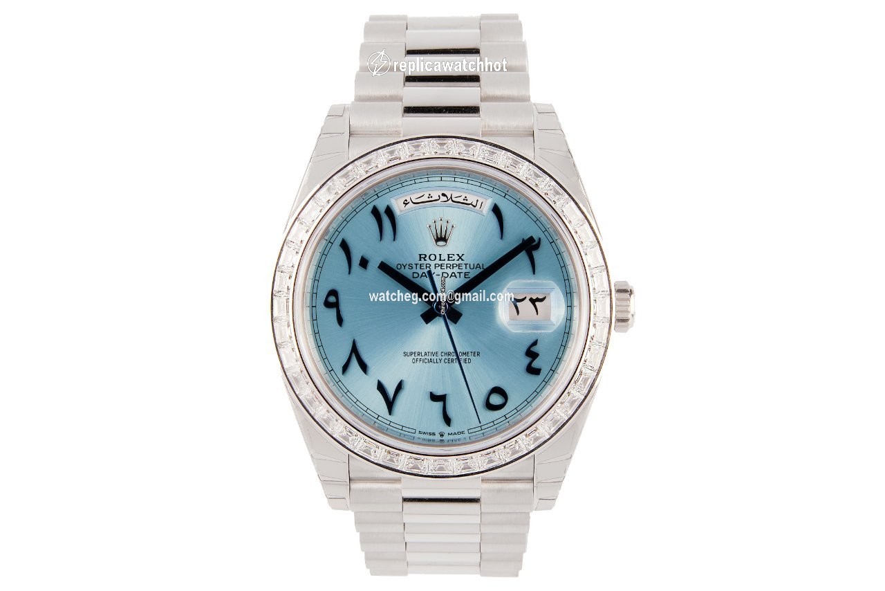 Rolex Day-Date 40 Mens watch Unisex Platinum Automatic 228396TBR 2