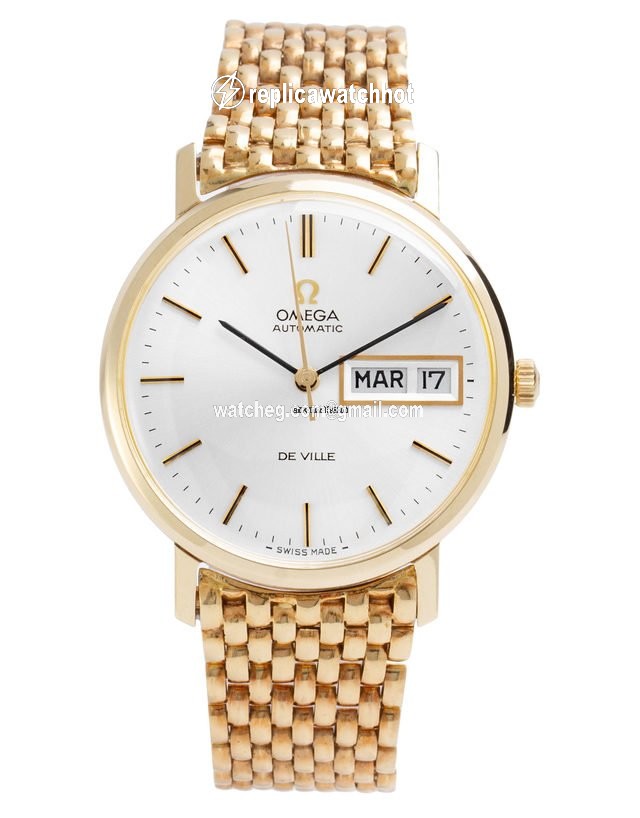 Omega De Ville Mens watch Unisex Automatic Yellow gold 162.0059 2