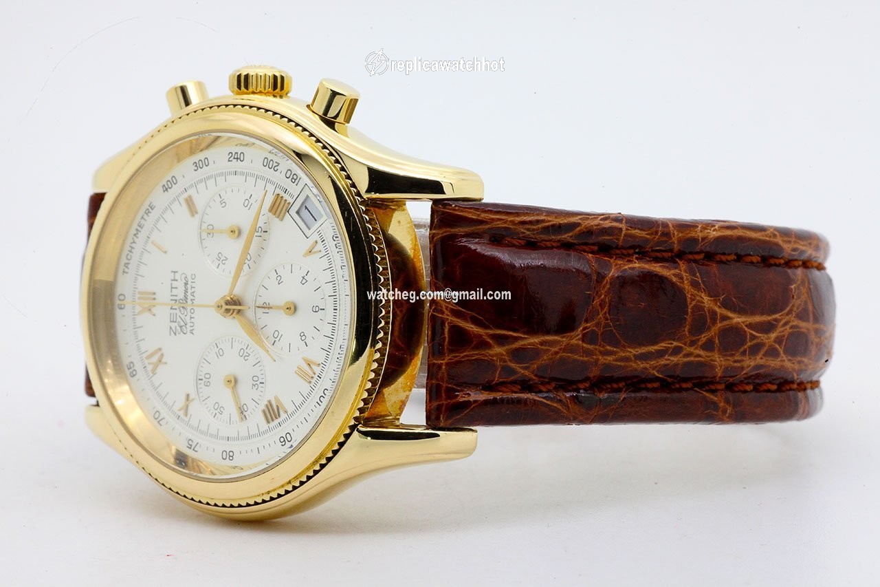 Zenith El Primero Chronograph Automatic Yellow gold 06.0210.400 2