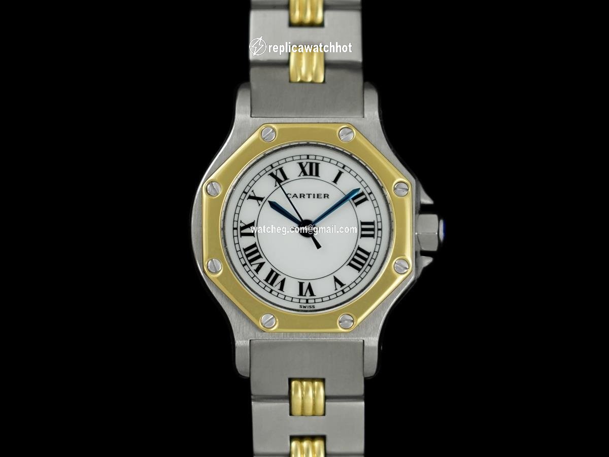 Cartier Womens watch Automatic Gold Steel 8482ST 2