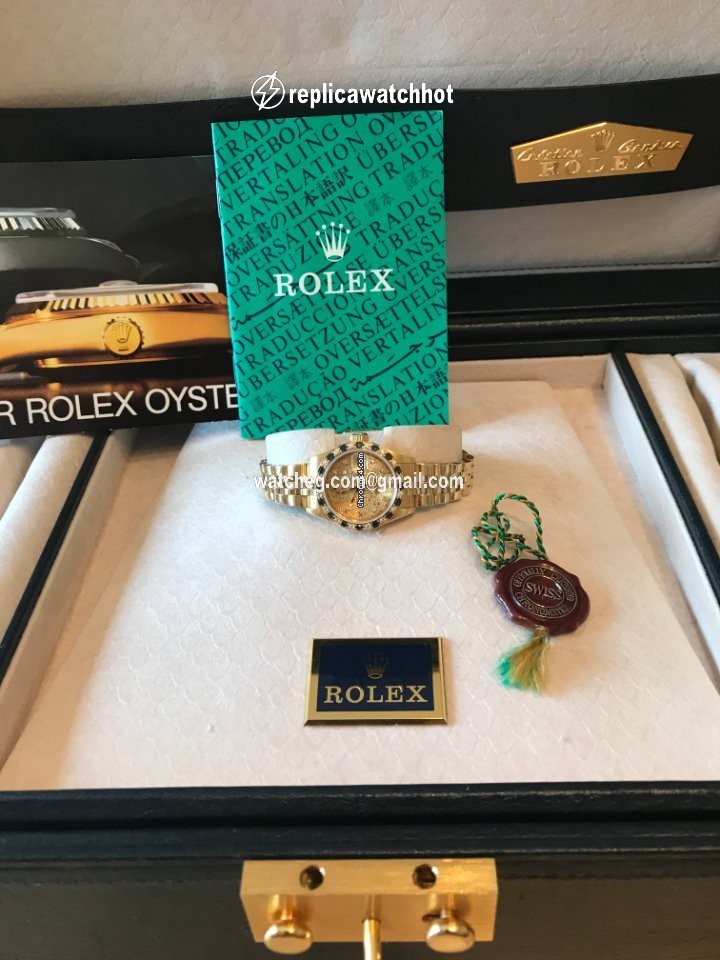 Rolex Lady-Datejust Womens watch Yellow gold Automatic 69198 2