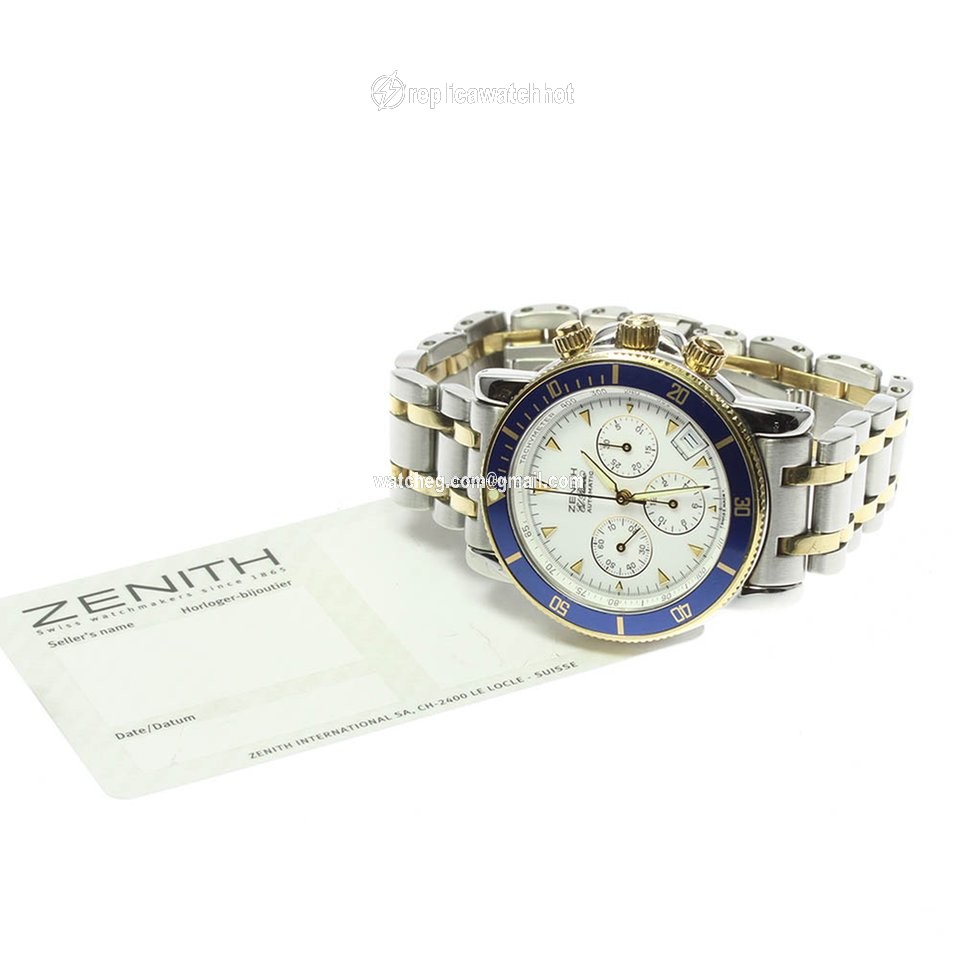 Zenith Mens watch Unisex Automatic Steel 15 41.0470.400 2