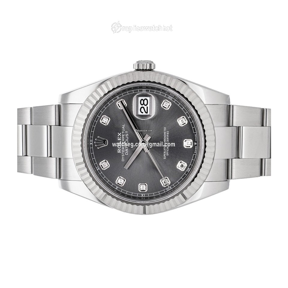 Rolex Datejust 41 Mens watch Unisex Steel Automatic 126334-0005 2