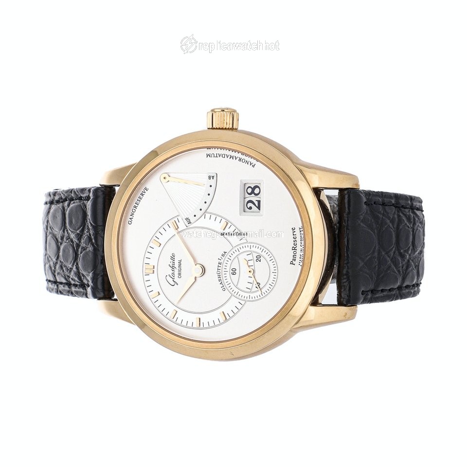 Glashtte Original PanoReserve Mens watch Unisex Manual winding Rose gold 65-01-01-01-04 2