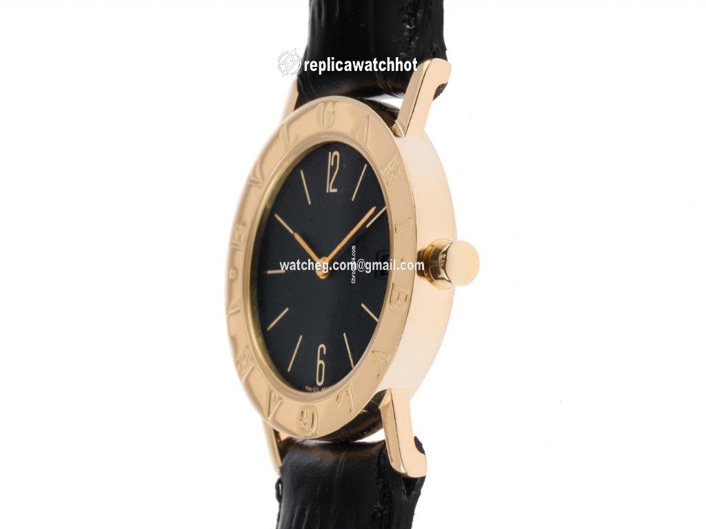 Bulgari Bulgari Mens watch Unisex Quartz Yellow gold BB 30 GLD 2