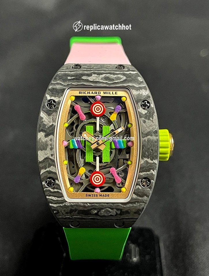 Richard Mille RM 07 Mens watch Unisex Automatic Carbon RM 07-03 2