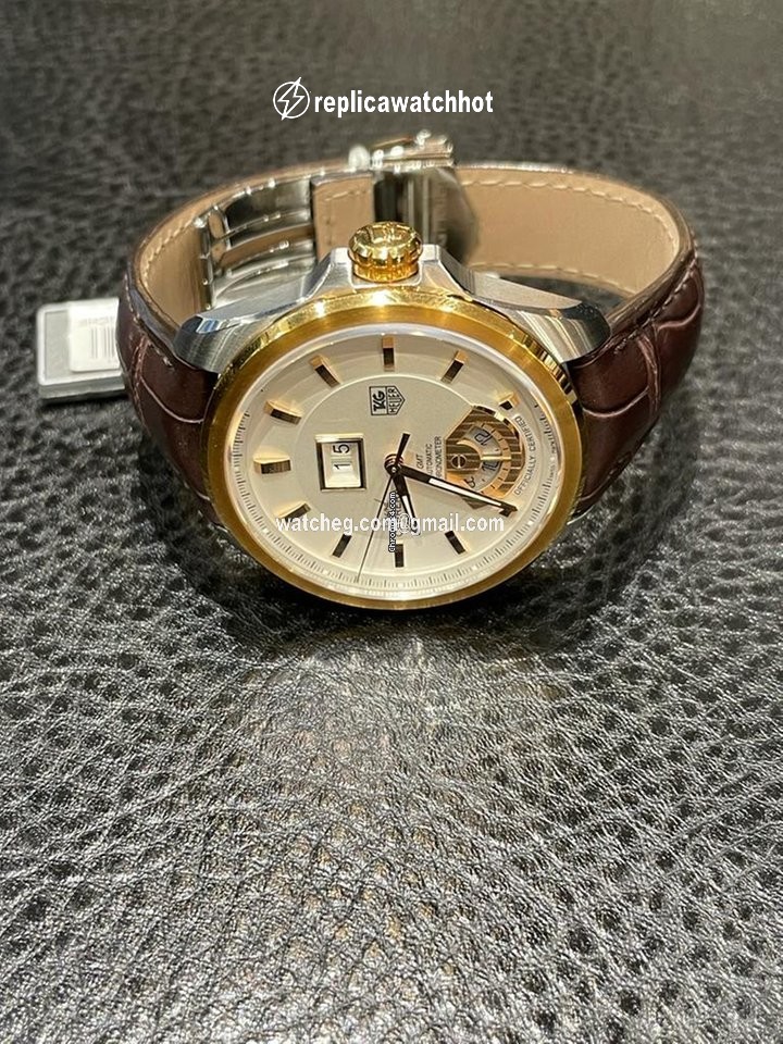 TAG Heuer Grand Carrera Mens watch Unisex Automatic Gold Steel WAV5152.FC6231 2